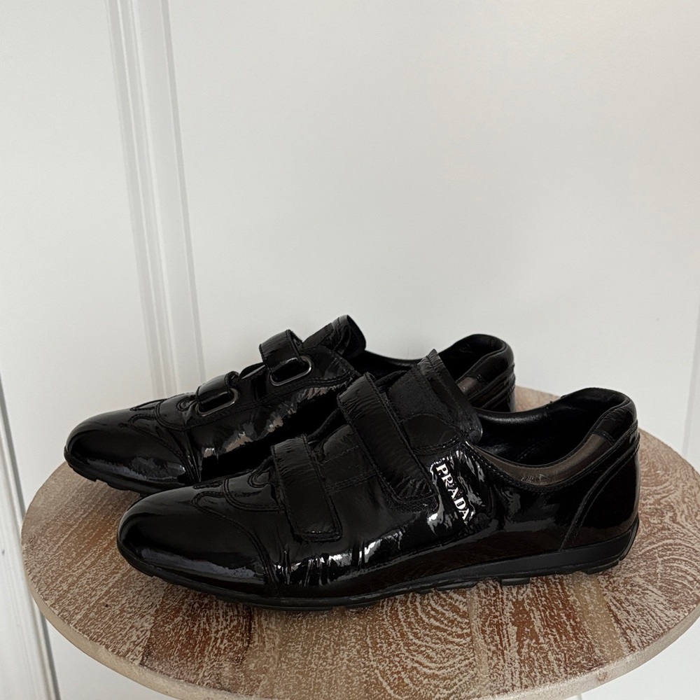 Prada Women’s Patent Leather Sneakers